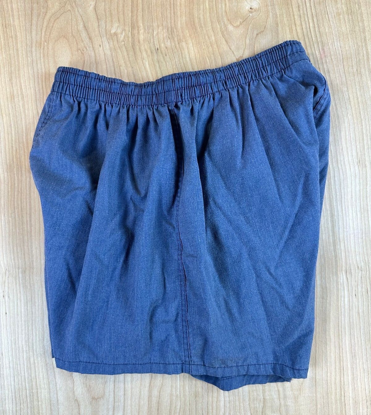 Vintage 60s Sears swim trunks bathing suit large made usa union made 2" inseam