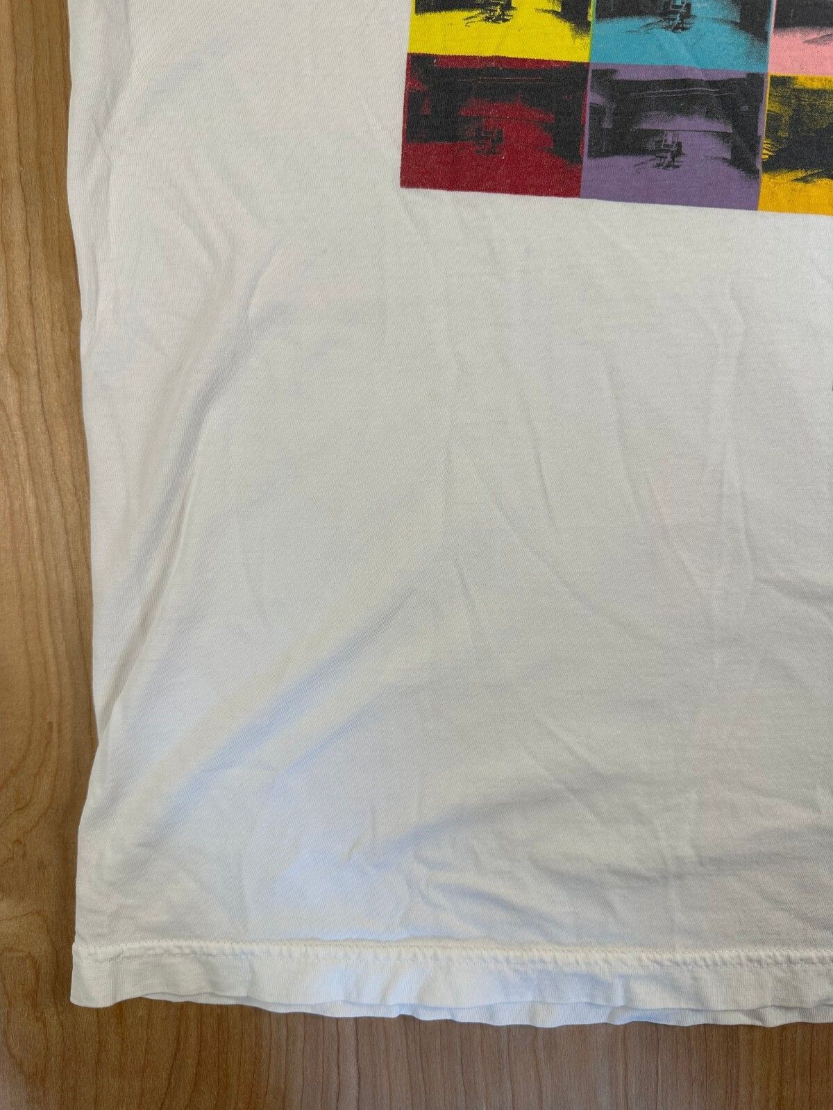 Vintage 90s Andy Warhol moca los angeles tshirt small cotton iconic pop art
