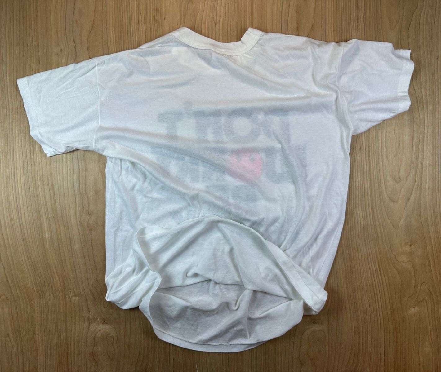 Vintage 80s Dont Worry Be Happy tshirt Jamaica one love sun island single stitch