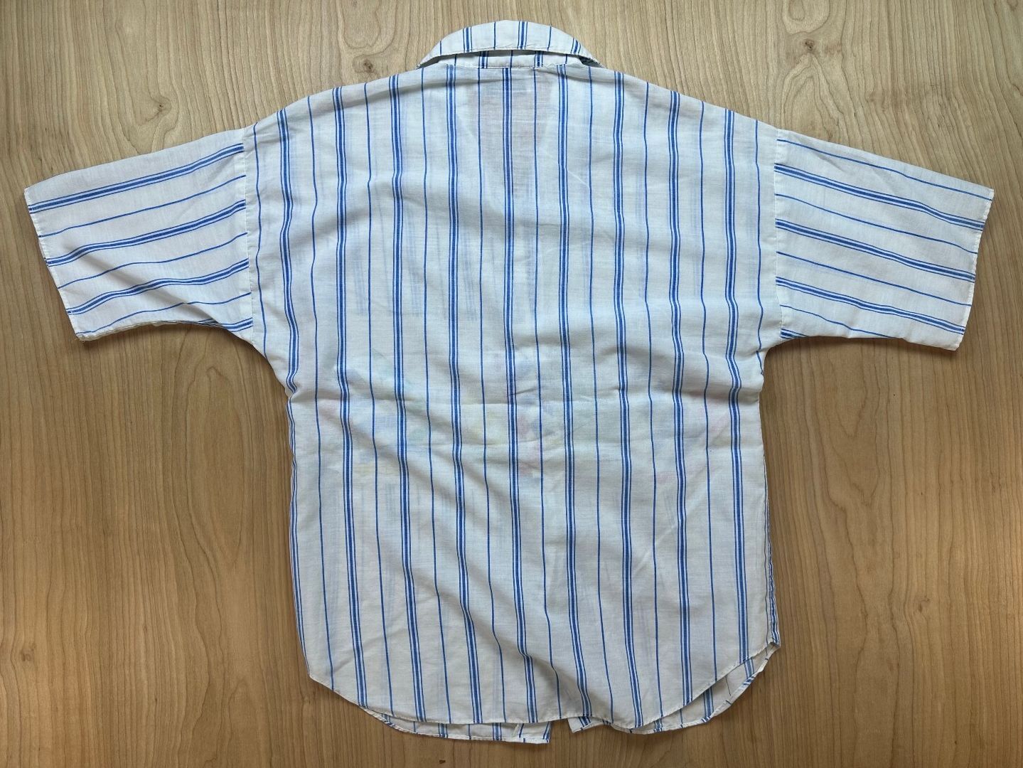 Vintage 80s California Connection button up medium striped boat sailing nautical