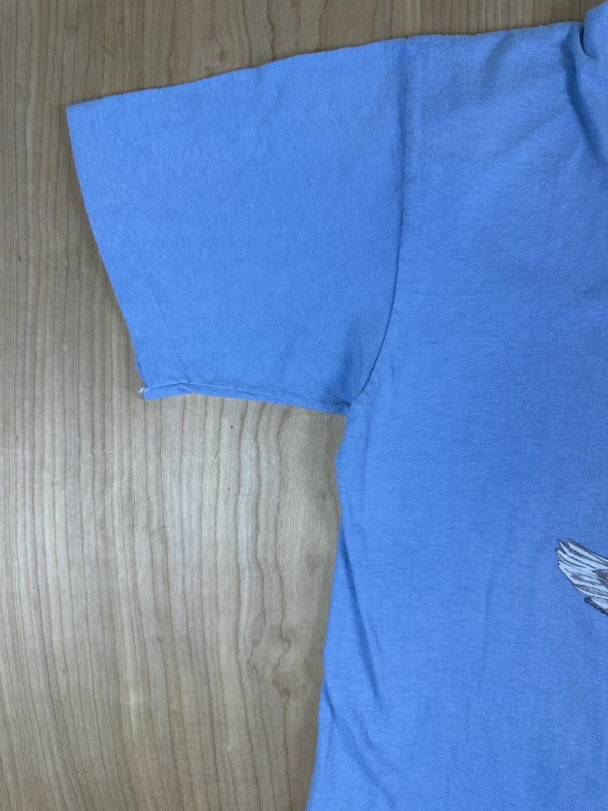 Vintage 80s Hanes Beefy T Eagle Single Stitch tshirt eagle bird cotton made usa