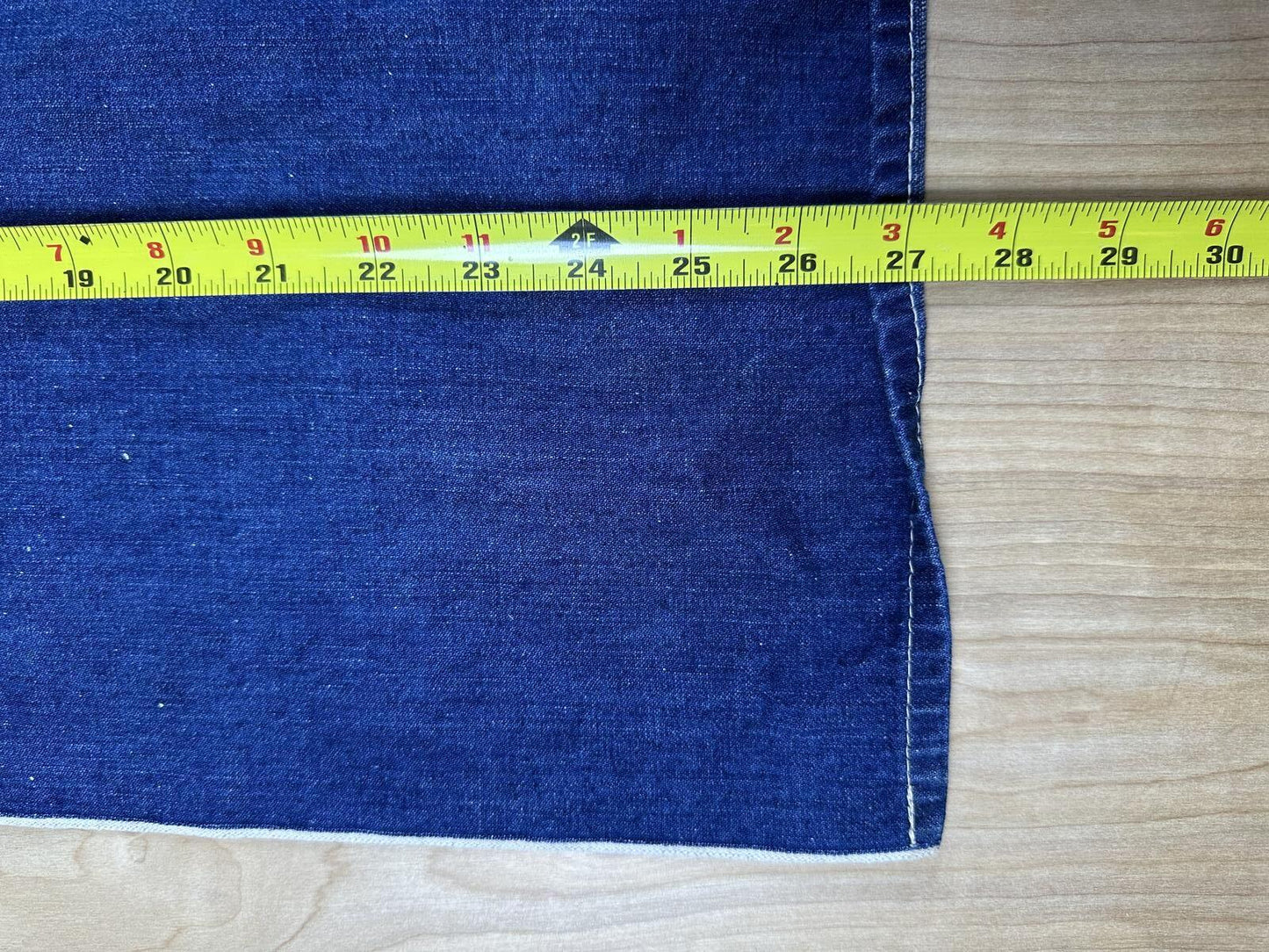 Vintage 70s Sears Apron blue denim workwear salvage union made usa durable rare