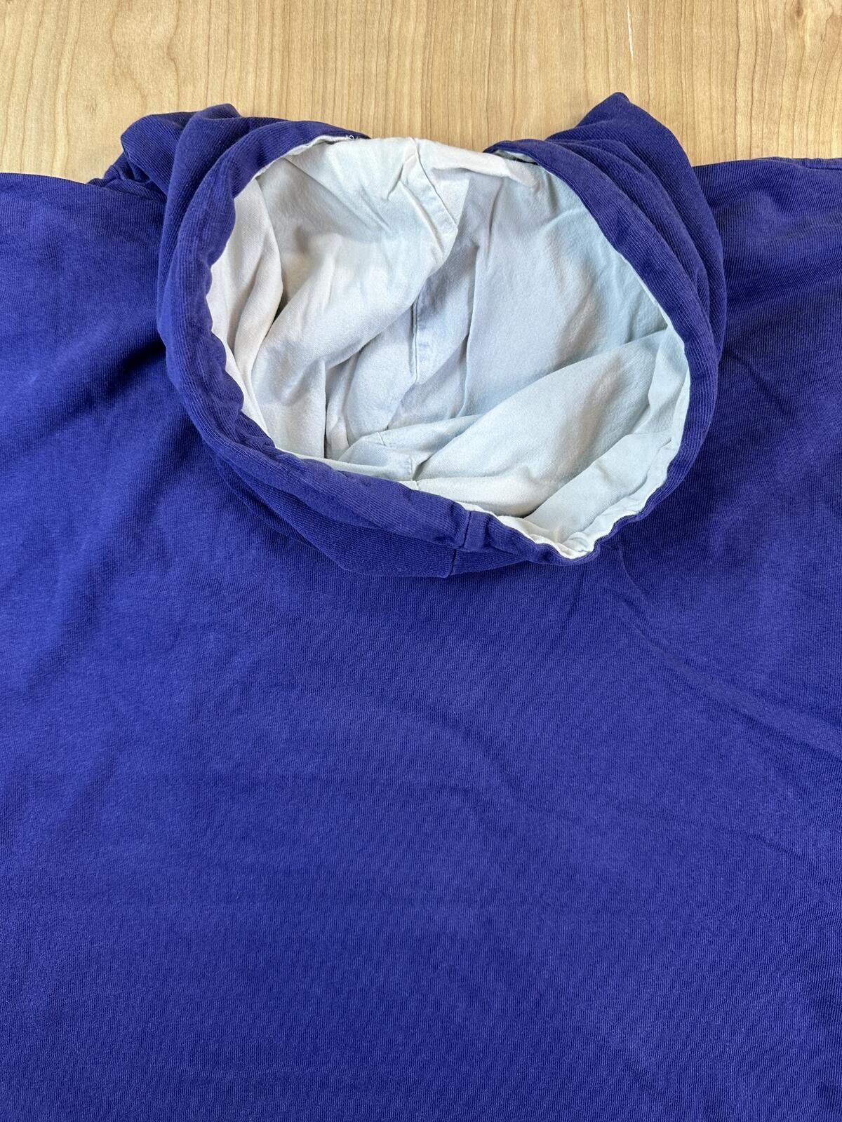 Vintage 90s Cambridge Classics Hoodie sweatshirt large 100% cotton sporty rowing