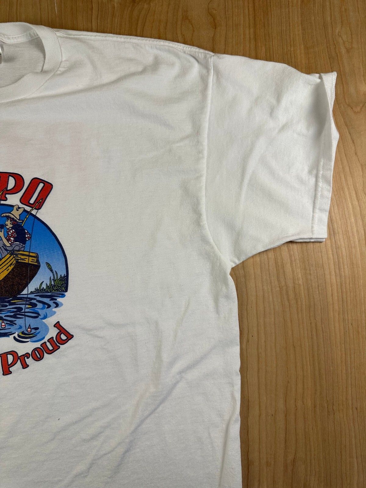 Vintage St. Pete Florida tshirt xxl cotton blend PoFolks fishing country boat