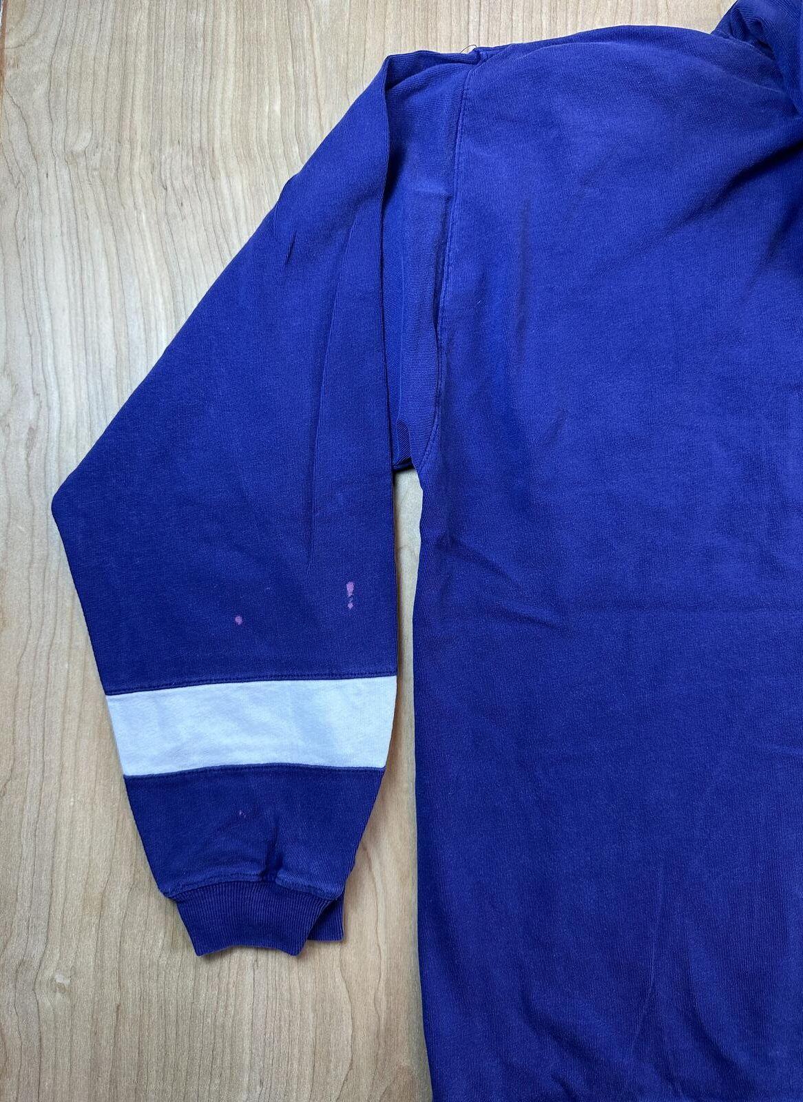 Vintage 90s Cambridge Classics Hoodie sweatshirt large 100% cotton sporty rowing