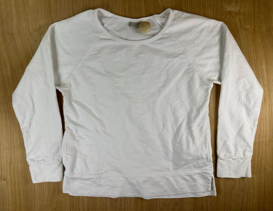 Vintage 90s icantoo Sweatshirt large 100% cotton made in usa raglan style