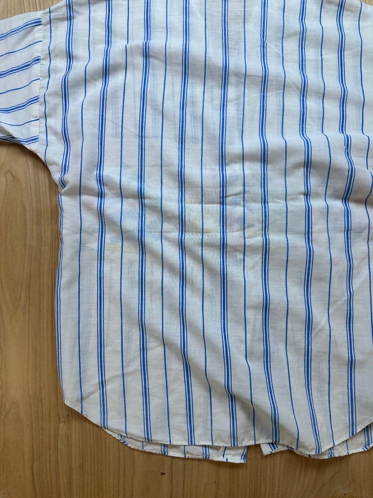 Vintage 80s California Connection button up medium striped boat sailing nautical