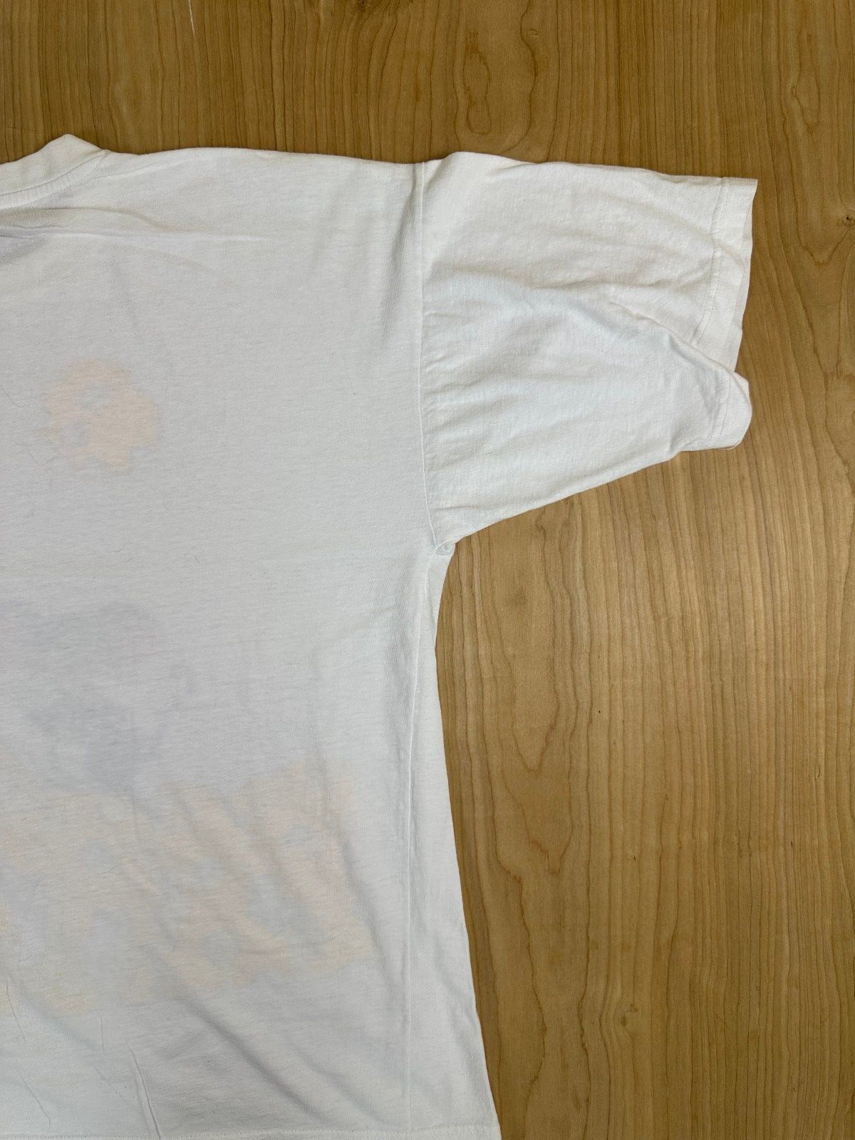 Vintage 90s Paris tshirt medium swiss cheese mouse eiffel tower france cotton