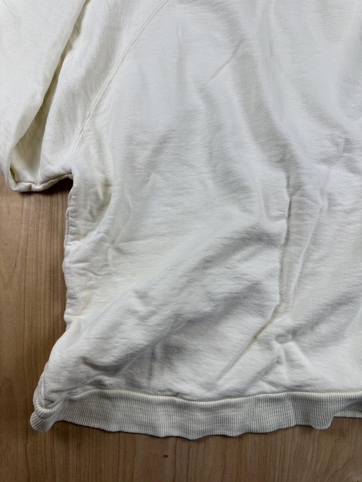Vinage 80s Universitat Munchen Sweatshirt cotton club small cream thick germany