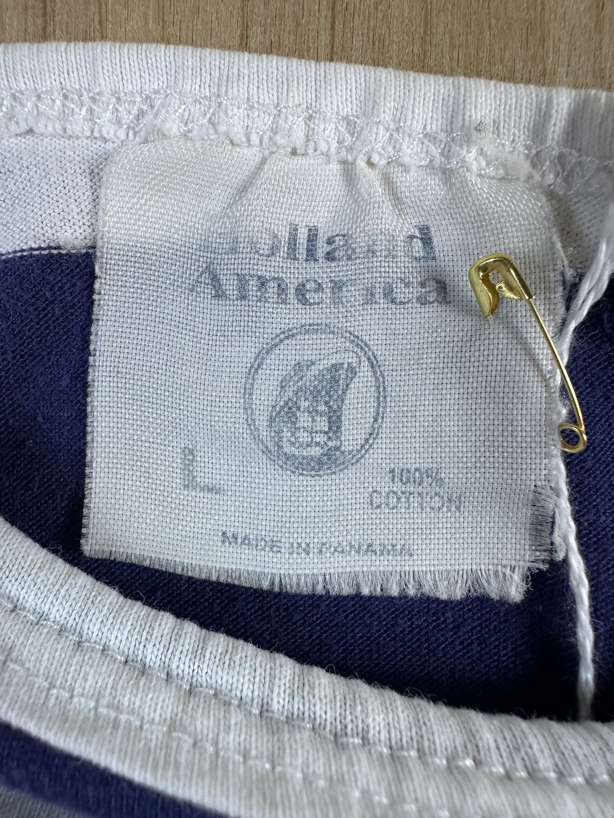 Vintage 80s Westerdam striped knit shirt boxy sailing puffy paint 100% cotton
