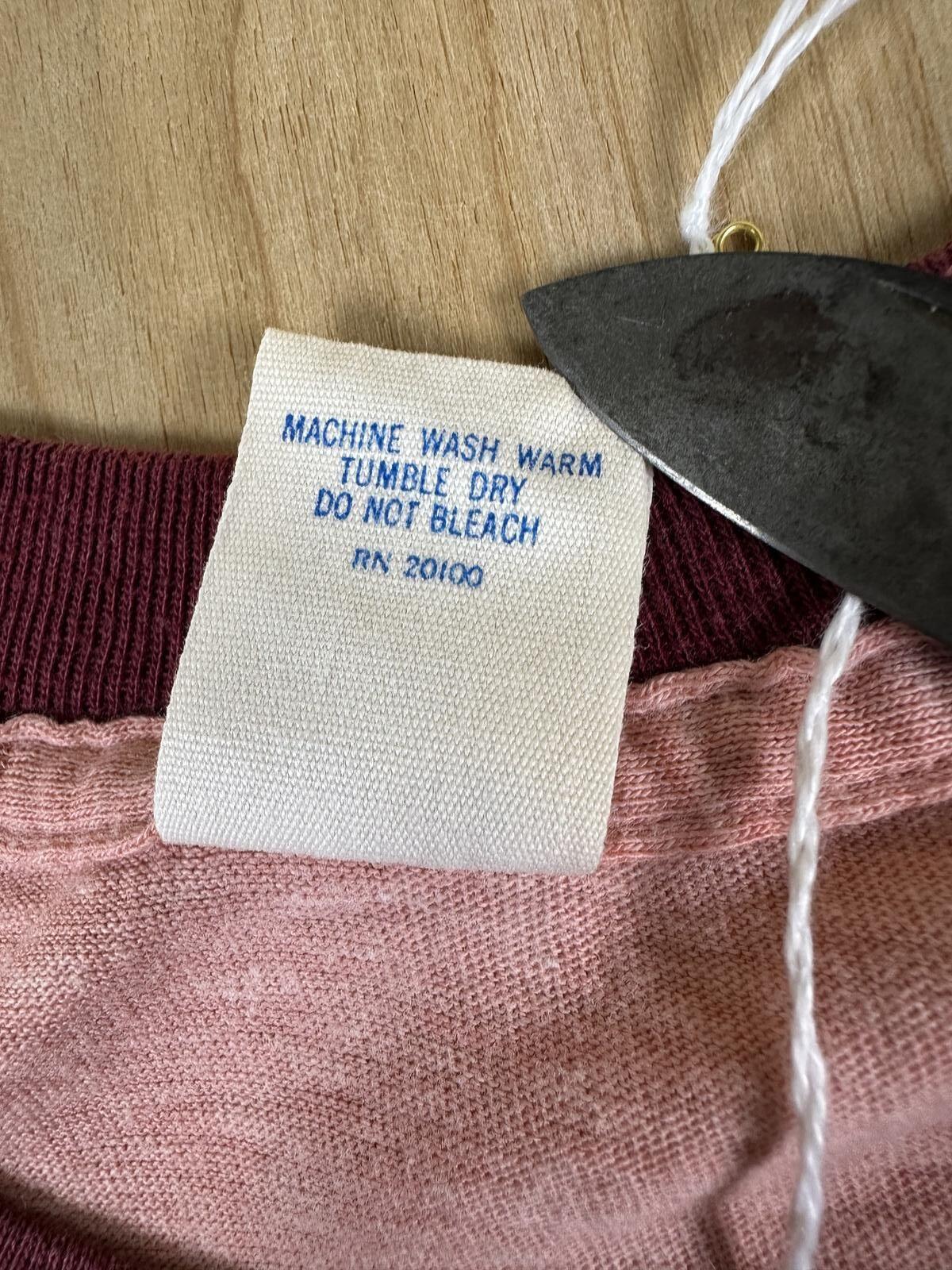 Vintage 70s I'm His Because He Deserves The Finest tshirt single stitch ringer