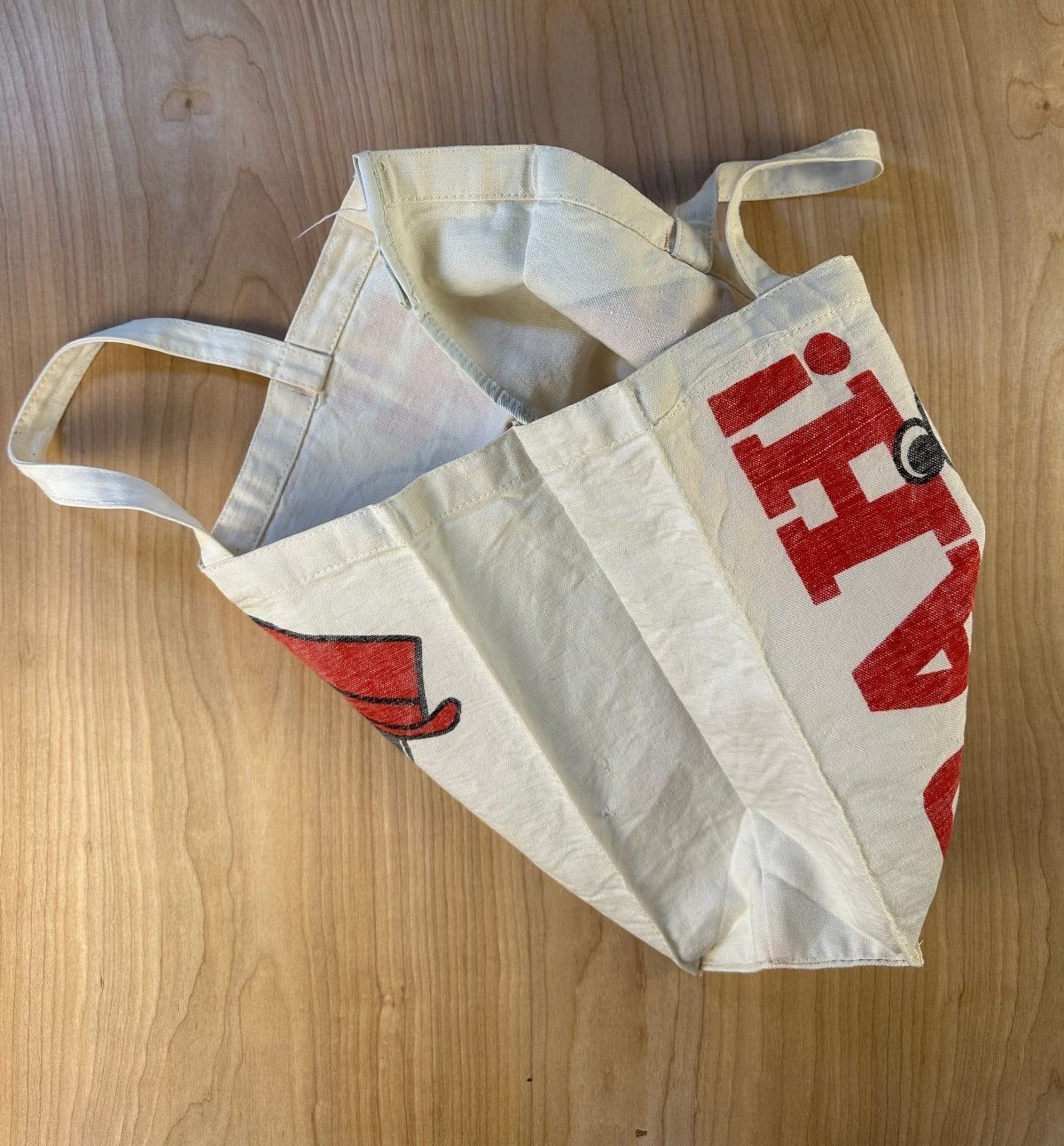 Vintage 70s Snoopy Rah Tote bag peanuts 100% cotton cartoon shoulder bag canvas