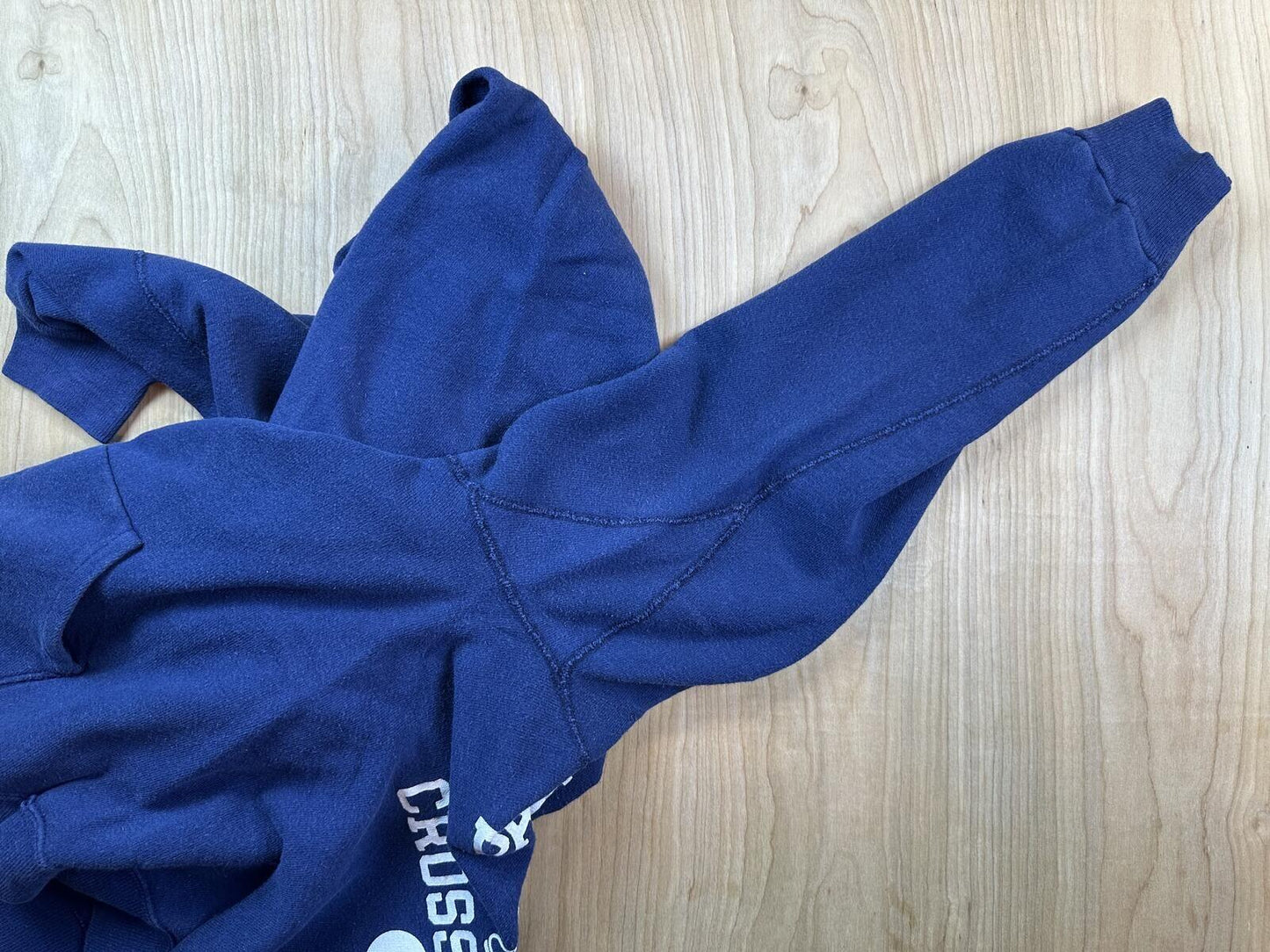 Vintage 70s Champion Hoodie Parsippany cross country usa cotton sports small