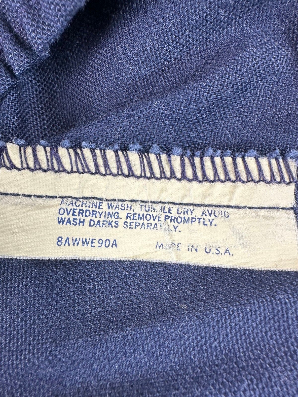 Vintage 70s Maverick Gym Shorts large dolphin contrast binding 3 inseam athletic