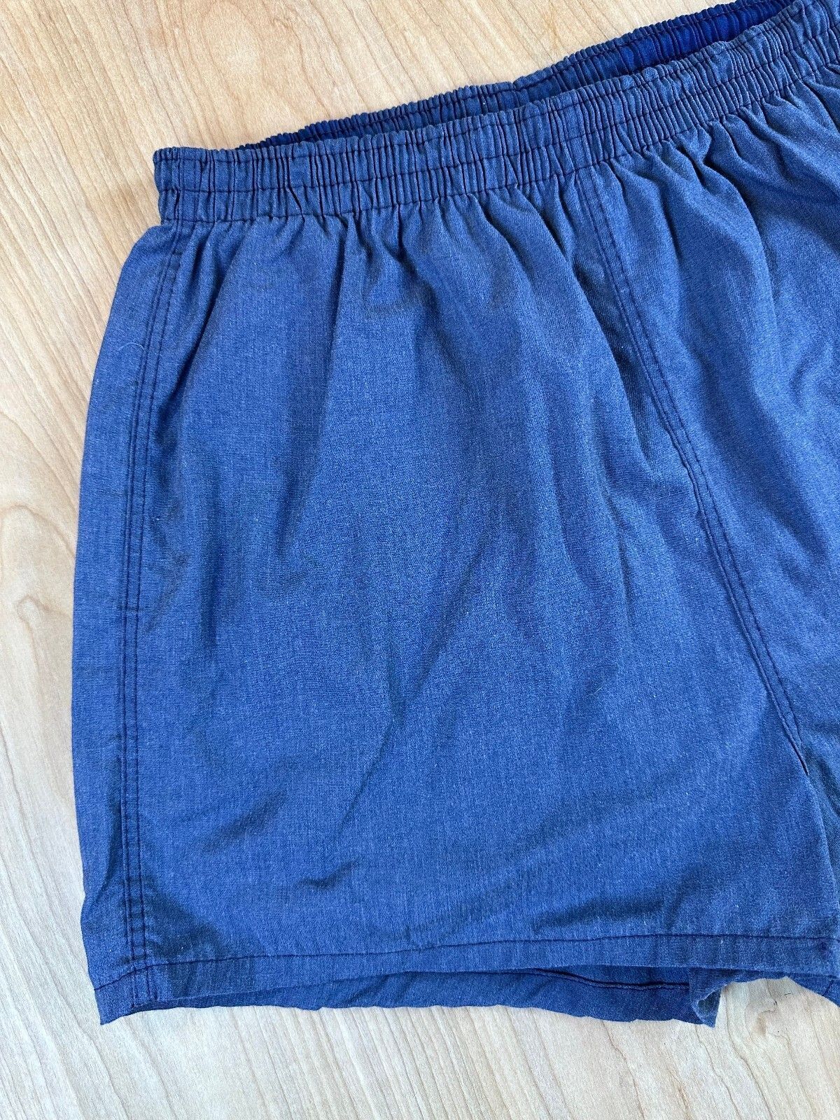 Vintage 60s Sears swim trunks bathing suit large made usa union made 2" inseam