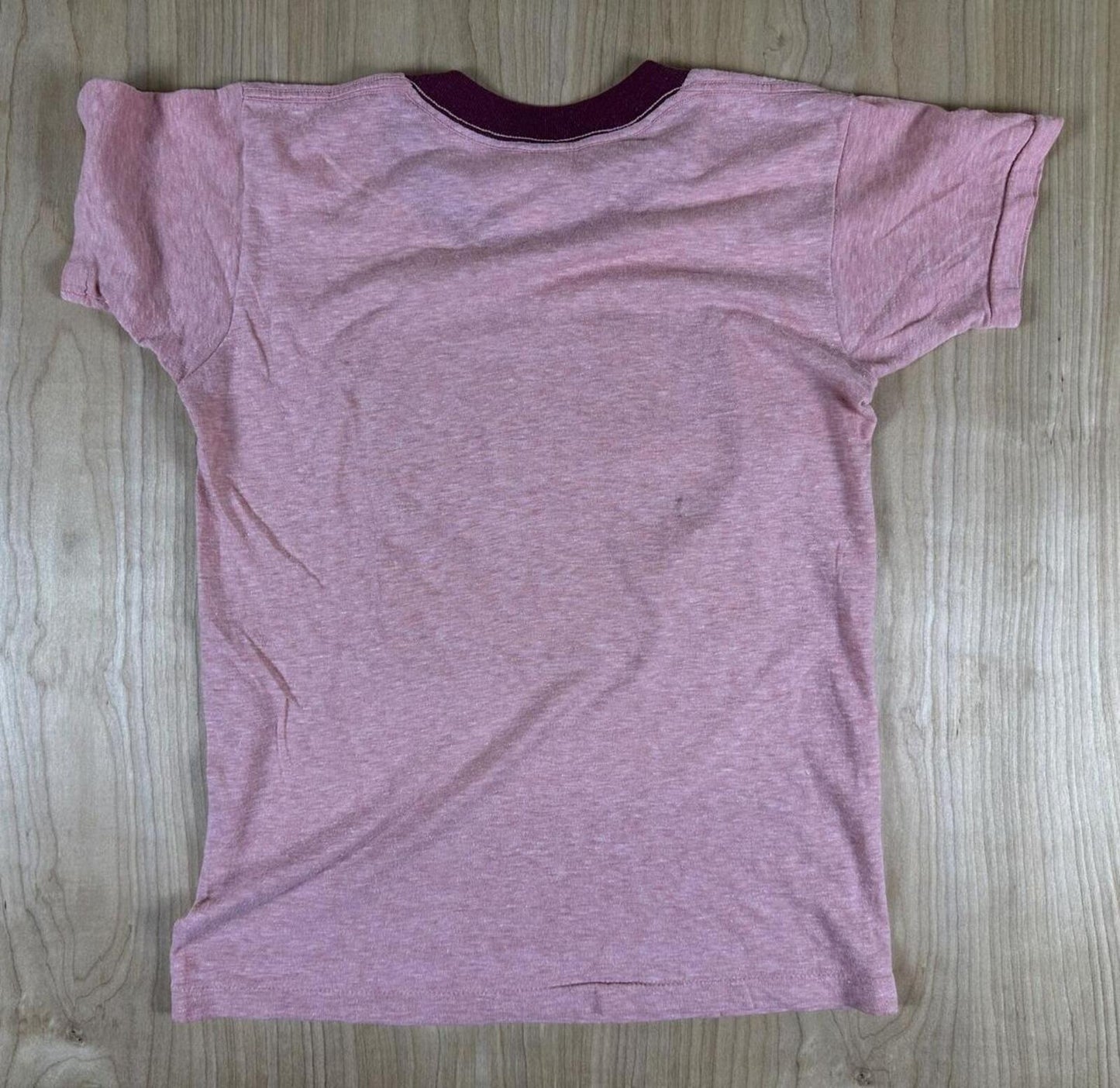 Vintage 70s I'm His Because He Deserves The Finest tshirt single stitch ringer