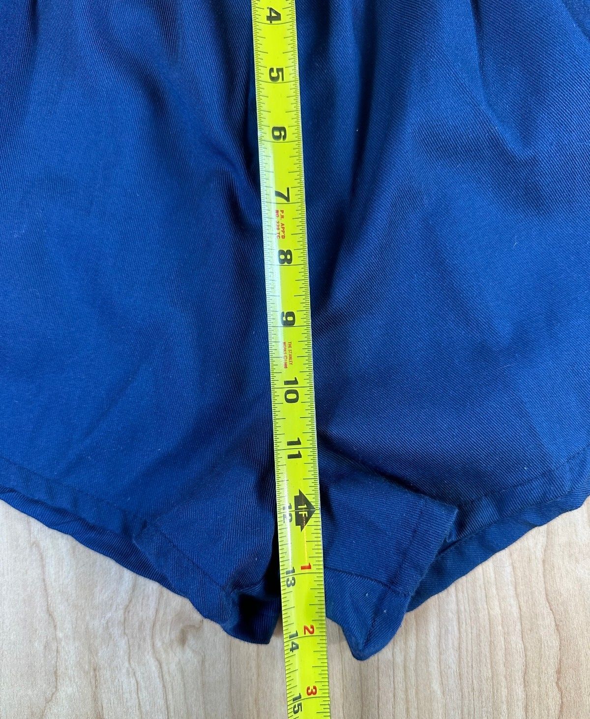 Vintage 70s gym shorts large striped side v notch 2" inseam athletic contrast