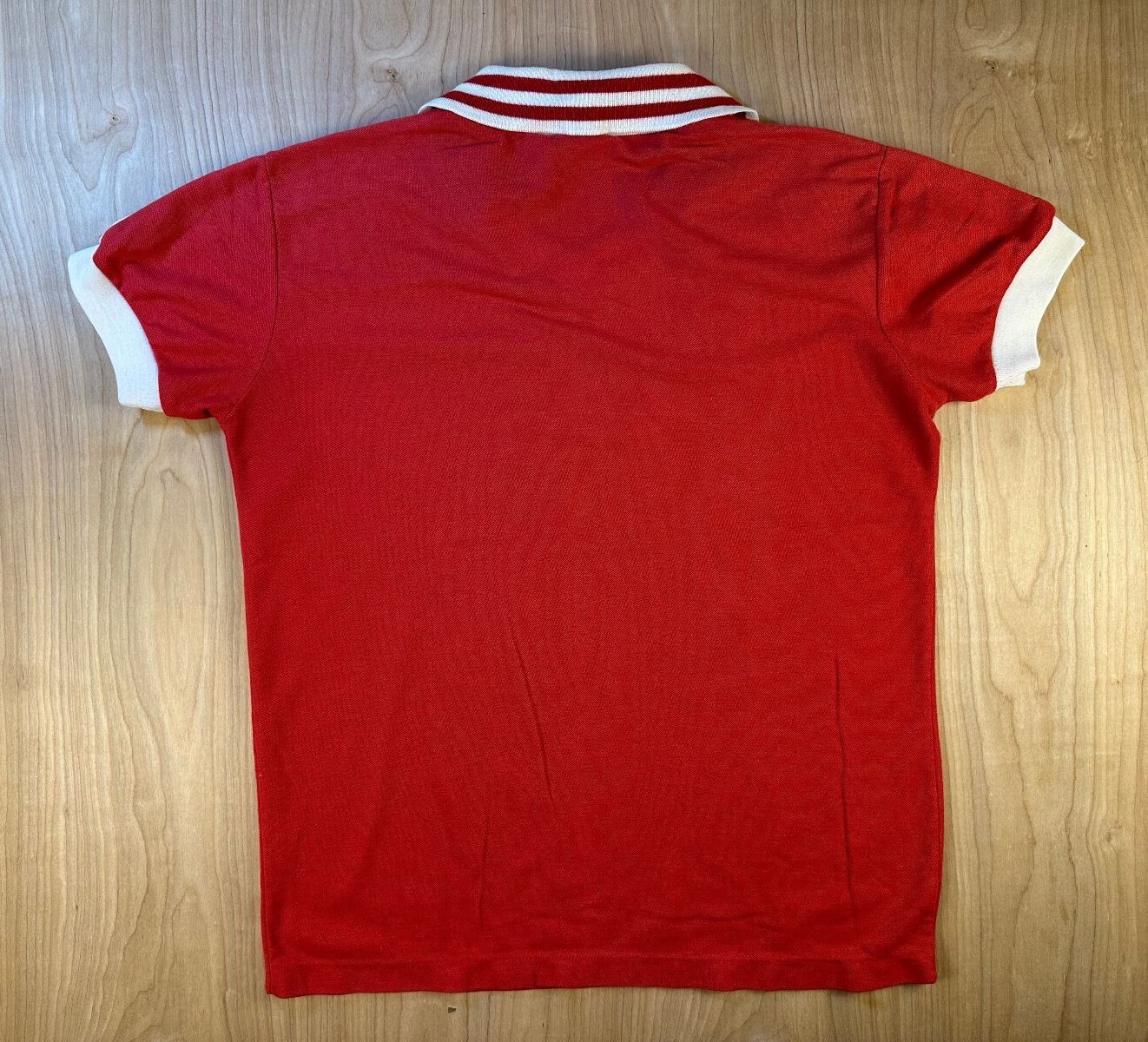 Vintage 80s Union Jacks Soccer jersey retro athletic ringer vneck striped