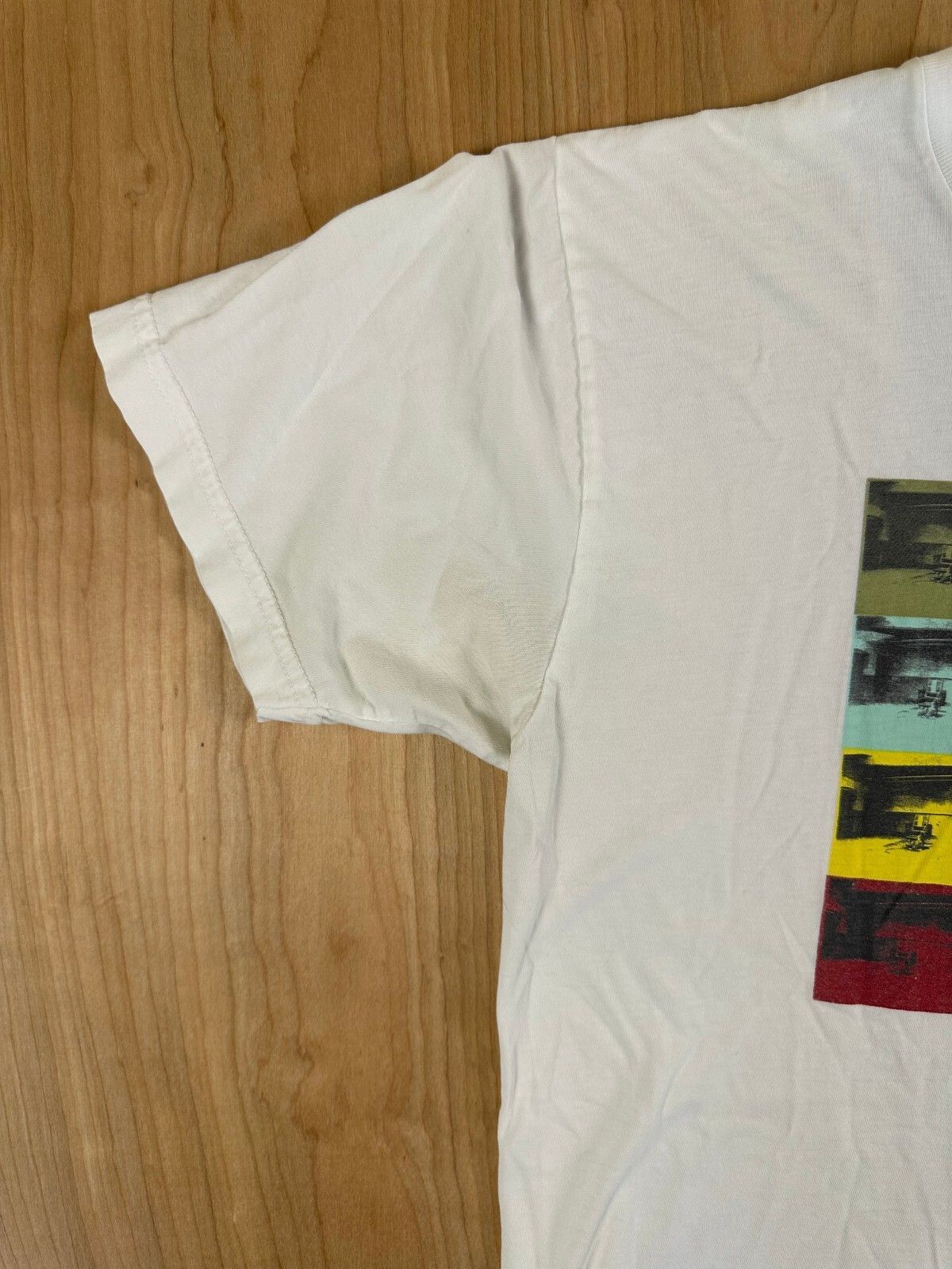 Vintage 90s Andy Warhol moca los angeles tshirt small cotton iconic pop art