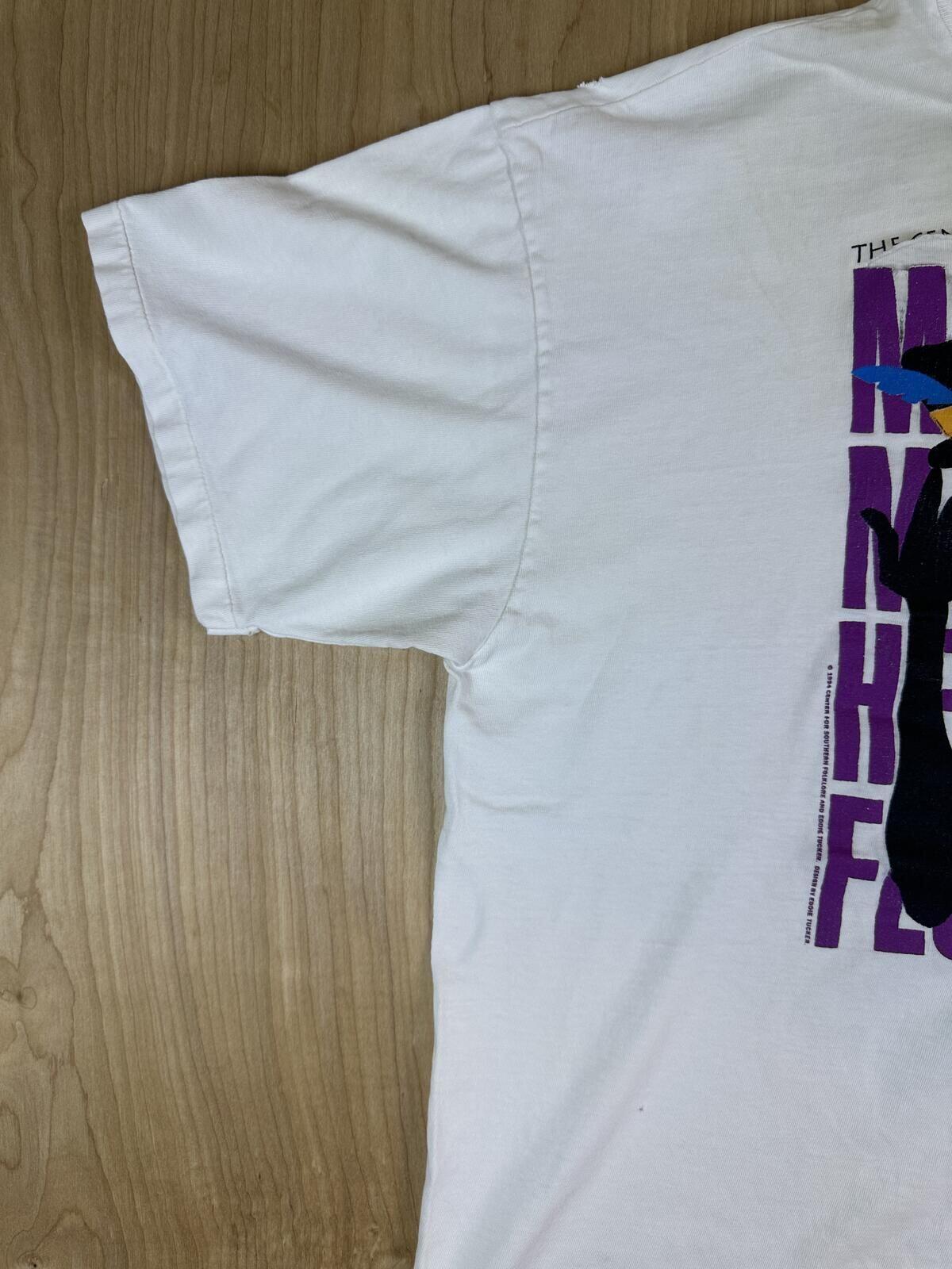 Vintage 90s Memphis Music and Heritage Festival tshirt Hanes beefy t large shred