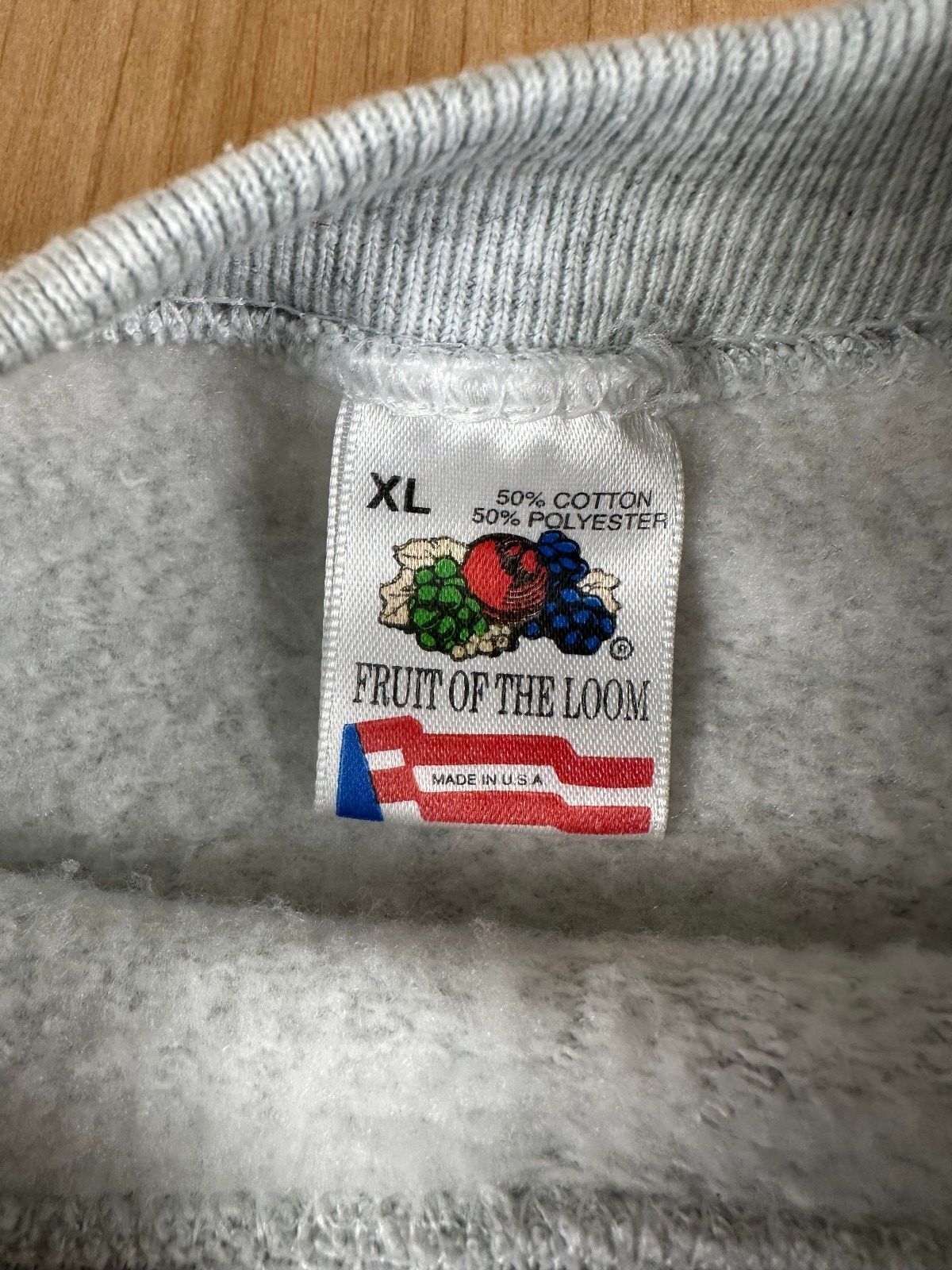 Vintage 90s Universite De La Sorbonne Paris Sweatshirt fruit of the loom xlarge