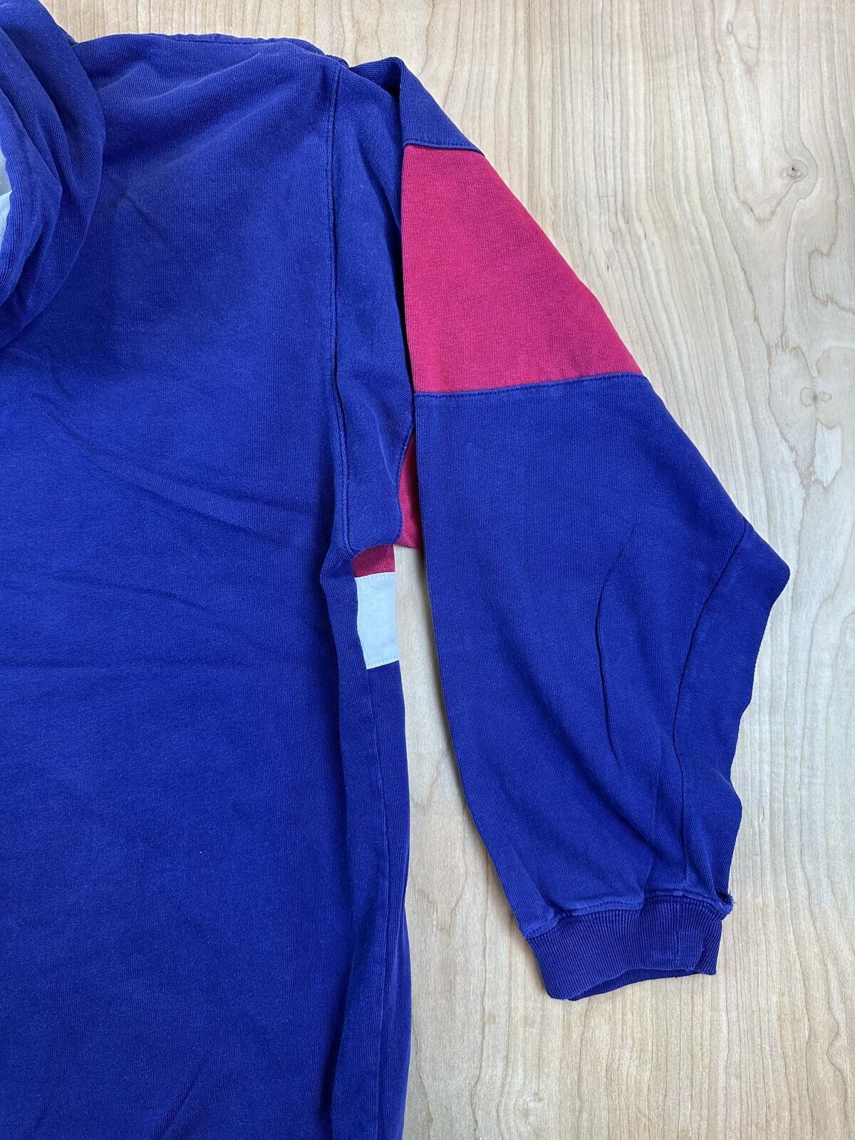 Vintage 90s Cambridge Classics Hoodie sweatshirt large 100% cotton sporty rowing